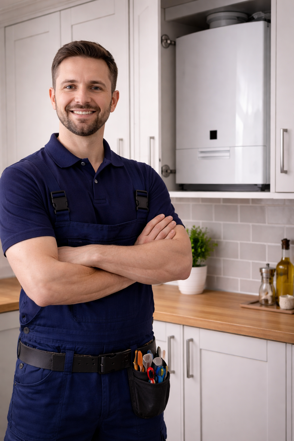 New boiler installation in a Manchester home