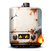 Old boiler icon